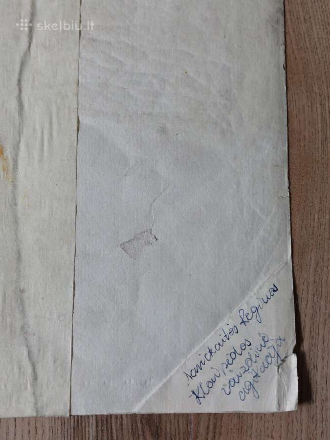 Parduodu lietuvišką paveikslą " Viečnastis ". - nuotraukos Nr. 15