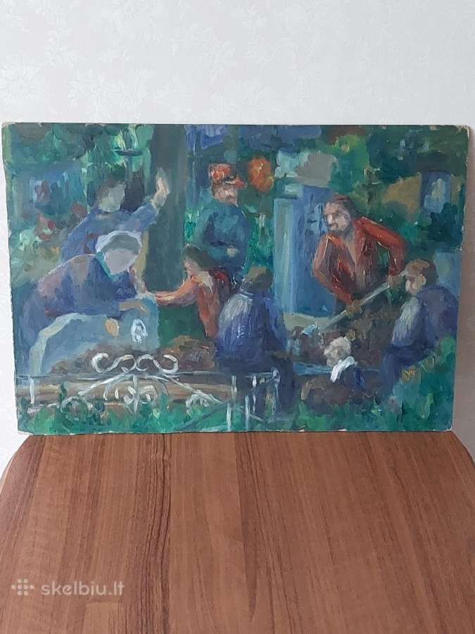 Parduodu paveikslą - Senojo Vilniaus vaizdas - nuotraukos Nr. 6