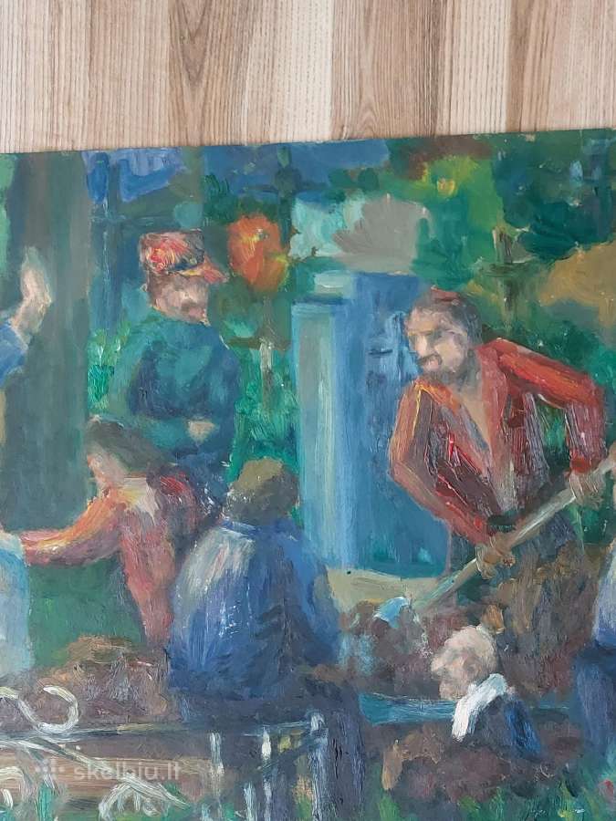 Parduodu paveikslą - Senojo Vilniaus vaizdas - nuotraukos Nr. 15
