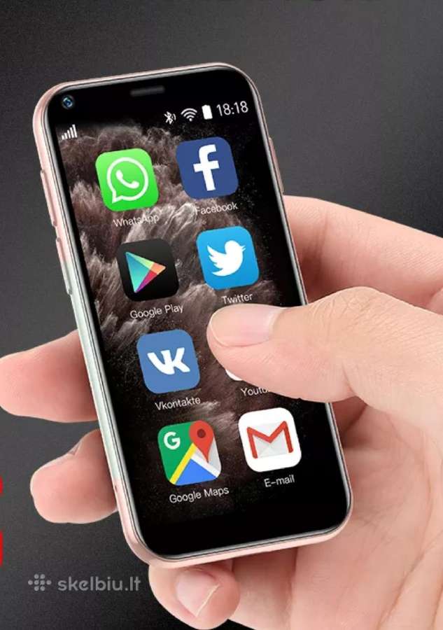 Mažiausias išmanusis telefonas (Naujas) 4G+ - nuotraukos Nr. 4