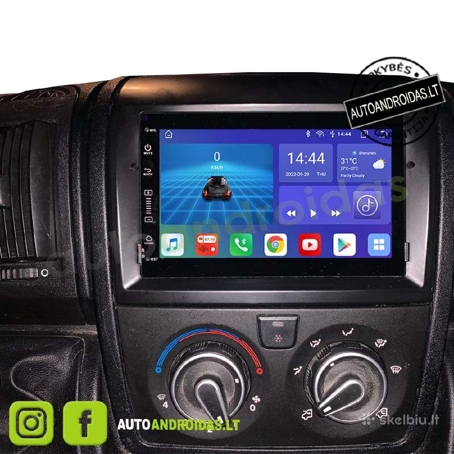 Ducato Jumper Boxer Android multimedia GPS/WiFi