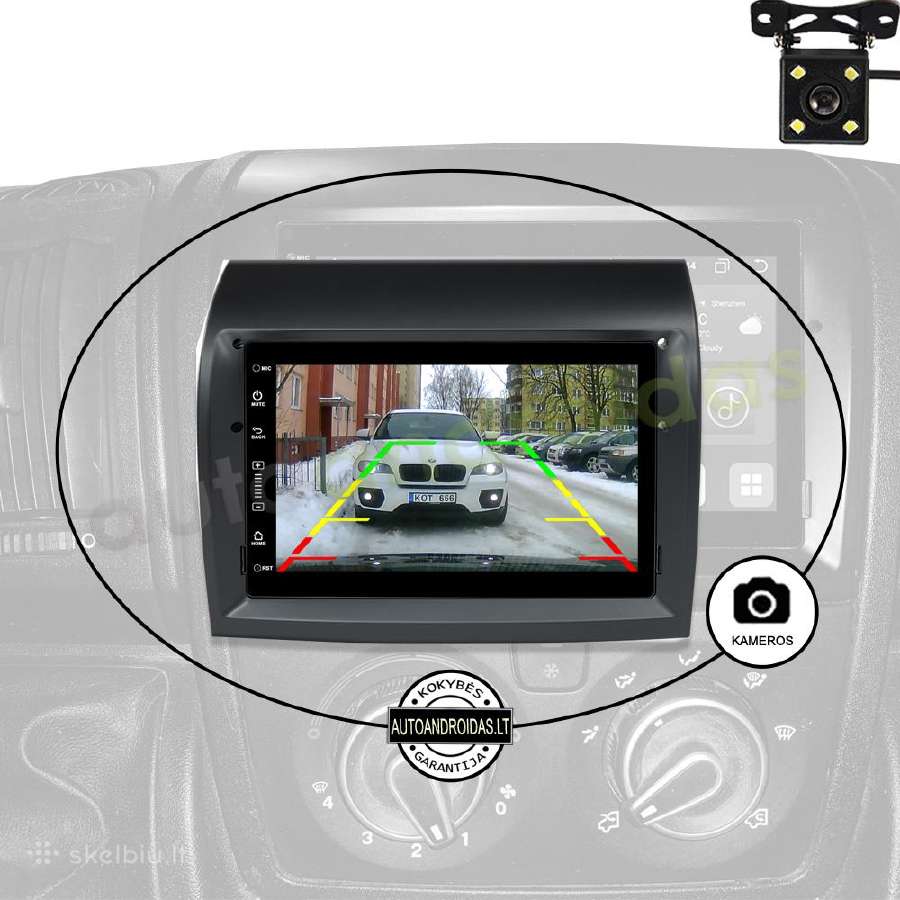 Ducato Jumper Boxer Android multimedia GPS/WiFi - nuotraukos Nr. 8