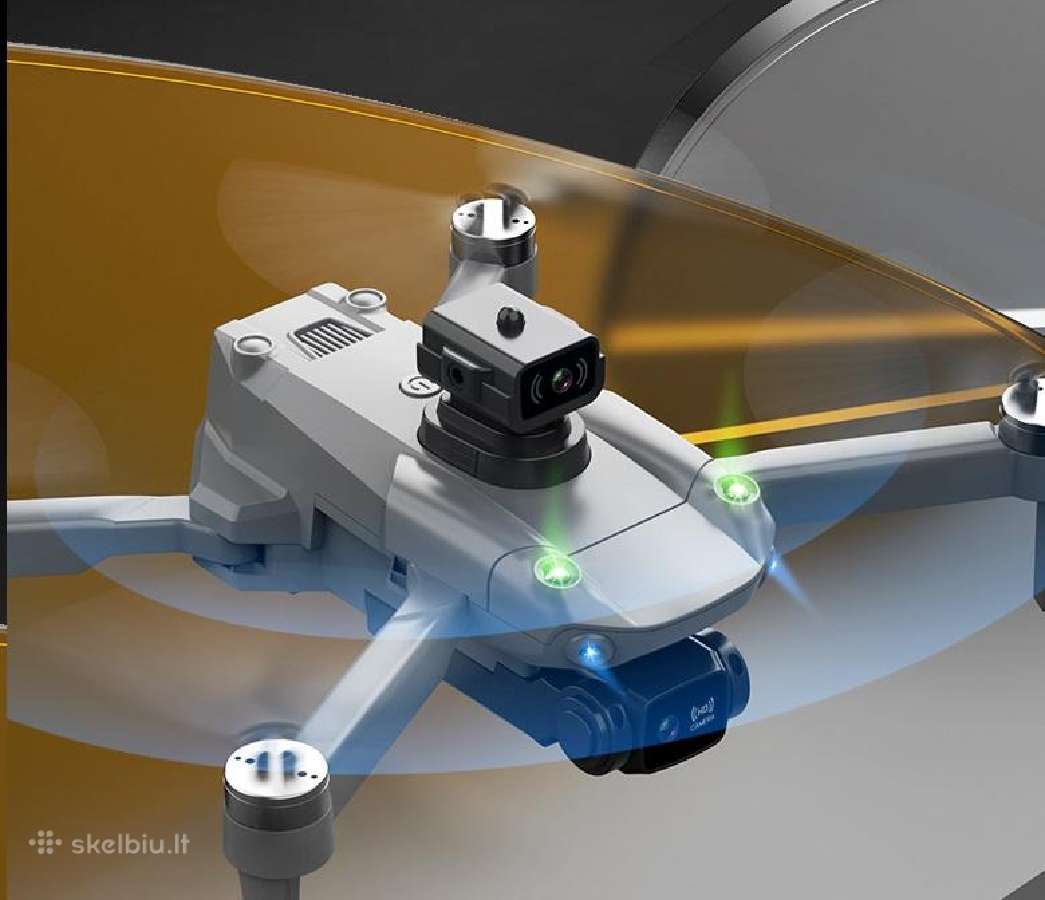 K998 dronas su dviejomis kameromis 4k, GPS ir WiFi - nuotraukos Nr. 3