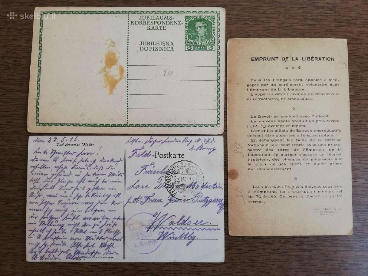 Ww1 atvirukai vokietija - nuotraukos Nr. 2