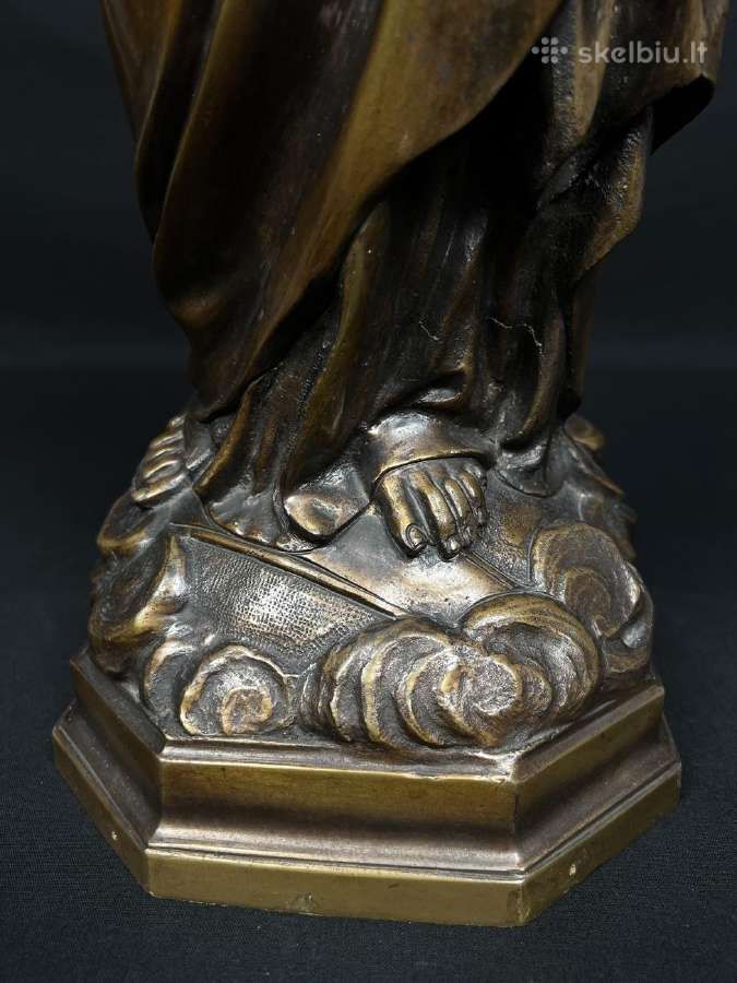 Bronzinė jėzaus skulptūra - nuotraukos Nr. 9