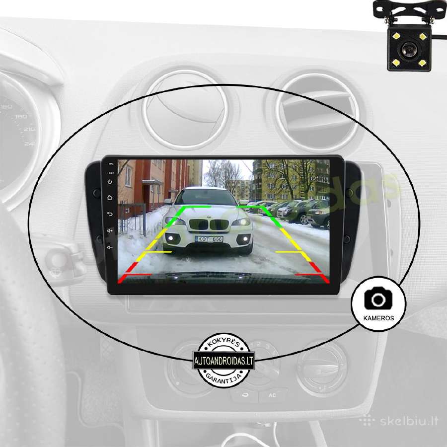 Seat Ibiza 2010-14 Android multimedia GPS/WiFi/bt - nuotraukos Nr. 7