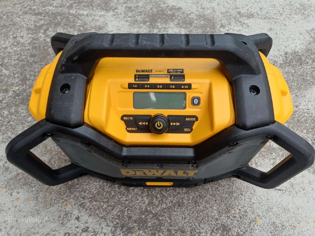 Statybines radijos dewalt makita milwaukee hitachi - nuotraukos Nr. 16