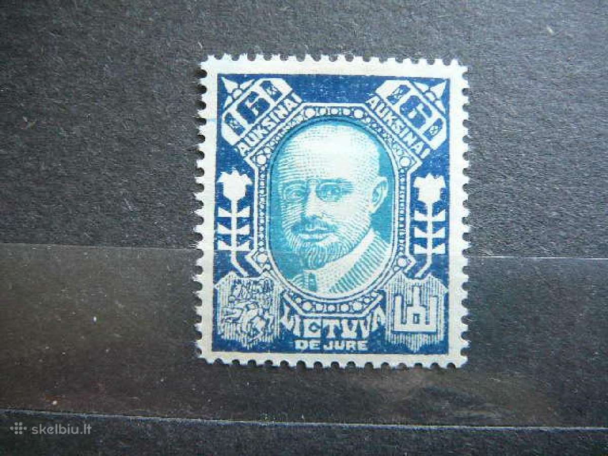 Lietuva 1922 De Jure A. Stulginskis lit135sp