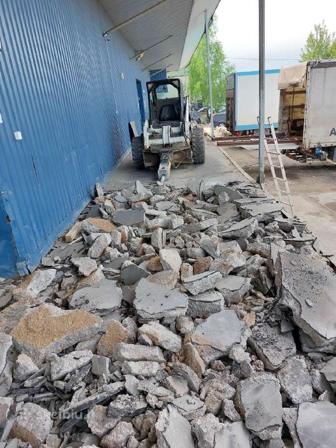 Miniekskavatoriaus 1t nuoma, bobcat nuoma - nuotraukos Nr. 3