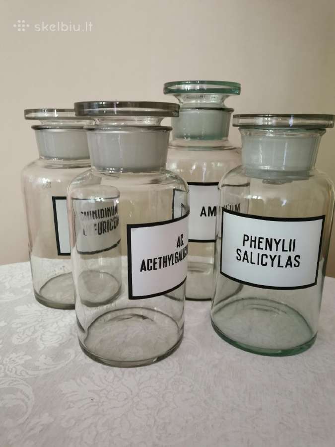 Vaistinės buteliai - nuotraukos Nr. 6