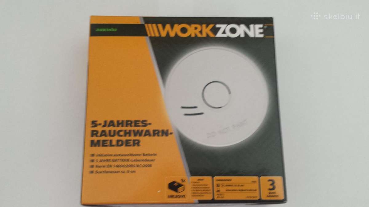 Dumu detektorius "Work Zone",vokiskas.