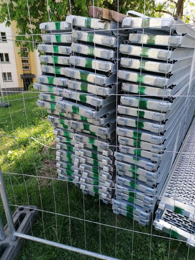 Fasadinių pastolių nuoma, Alu bokštelių nuoma - nuotraukos Nr. 4