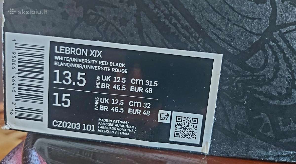 Nike Lebron XIX krepšinio bateliai - nuotraukos Nr. 9