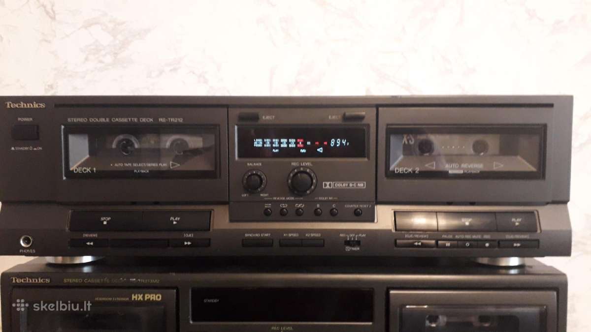 Technics RS-tr373m2; RS-tr255; RS-tr212 - nuotraukos Nr. 12