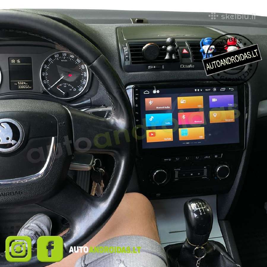 Skoda Octavia Android multimedia Usb/GPS/WiFi/10"