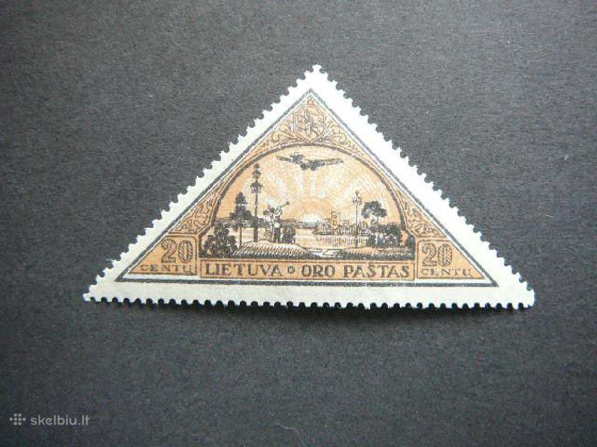 Lietuva 1932 Lektuvai Oro pastas Mlh lit327as