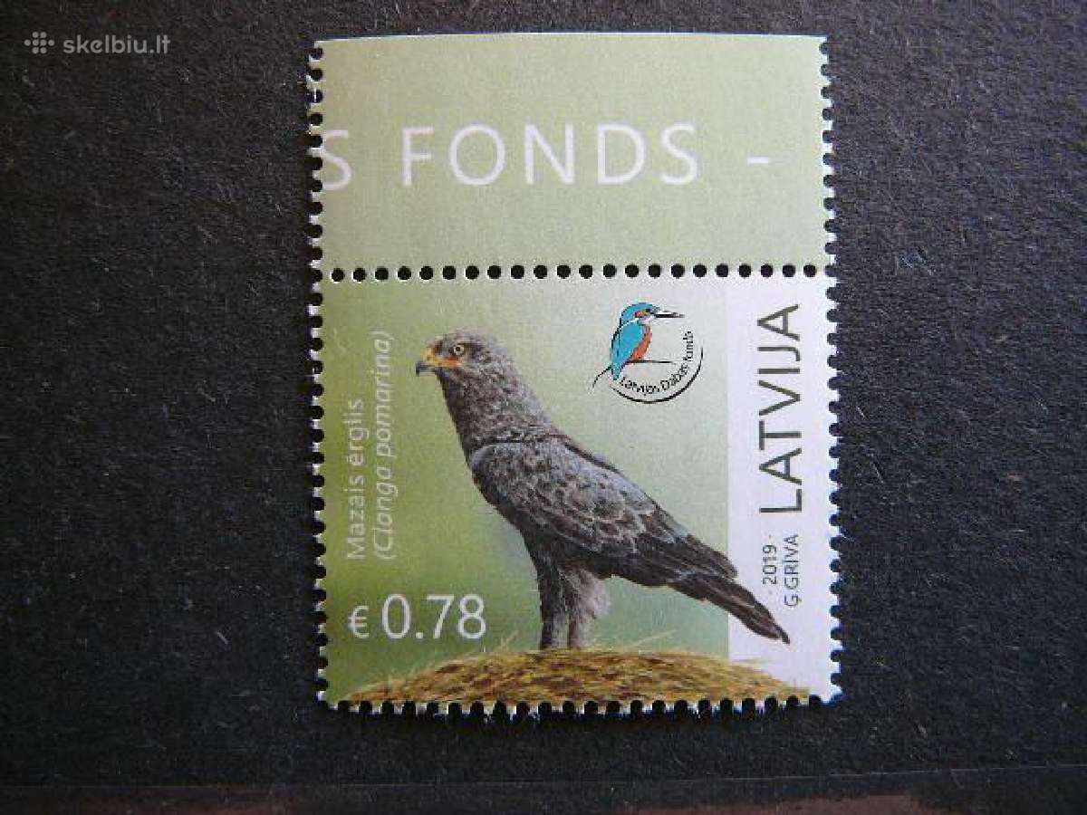 Ereliai Pauksciai Latvija 2019 Mnh llt1082