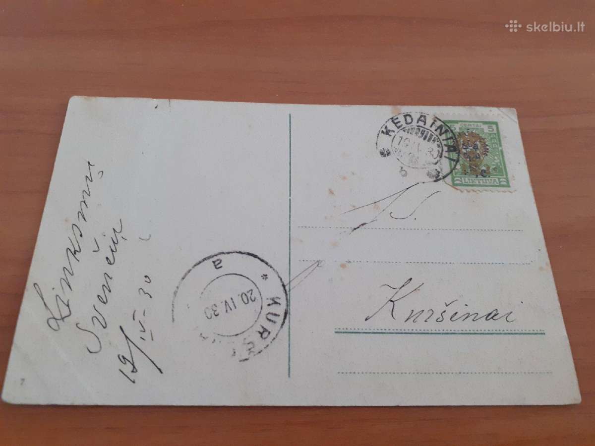 Atvirukas 1930m.palangos Gintaro muziejus - nuotraukos Nr. 2