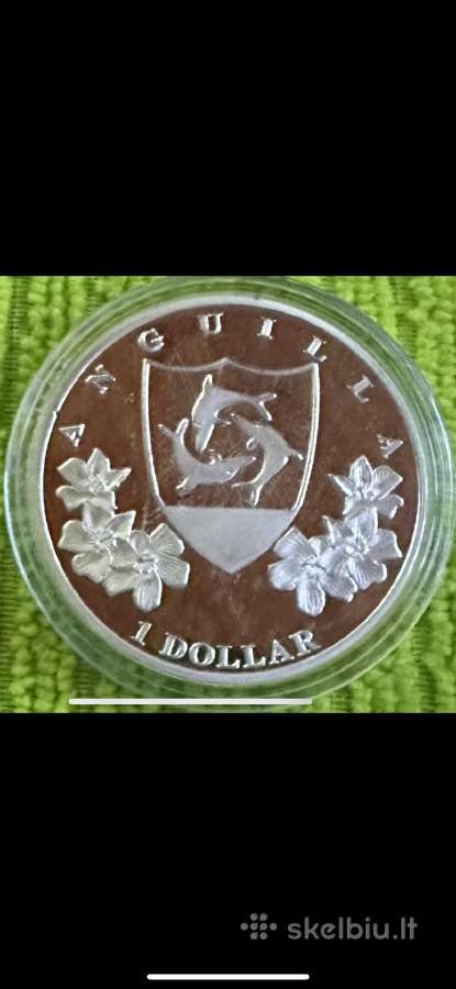 Moneta Anguilla 2014m. 1 dollar, cu-ni
