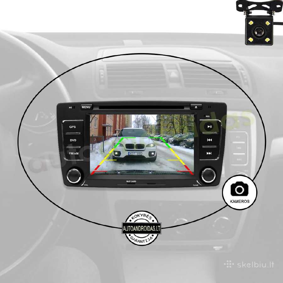 Skoda Octavia Android multimedia Usb/GPS/WiFi/7" - nuotraukos Nr. 7