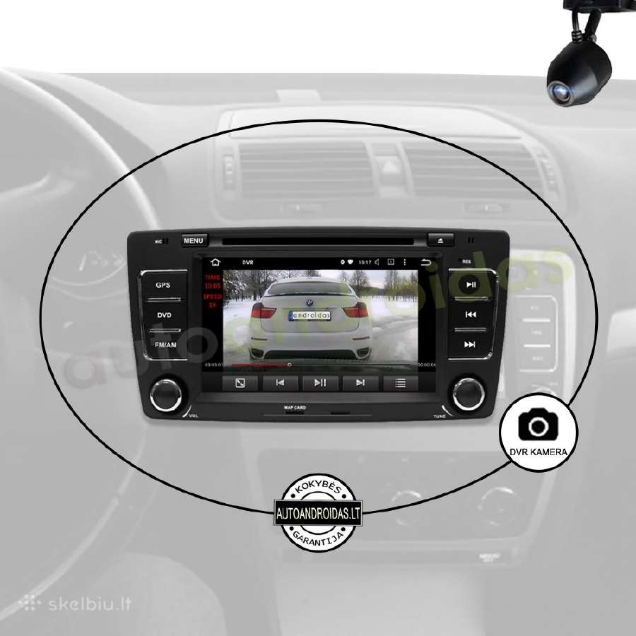 Skoda Octavia Android multimedia Usb/GPS/WiFi/7" - nuotraukos Nr. 8
