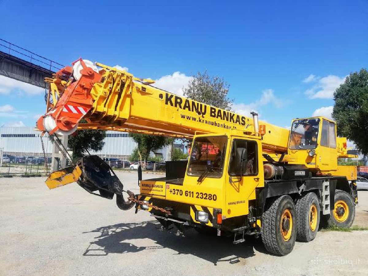 Krano nuoma, automobilinio krano nuoma