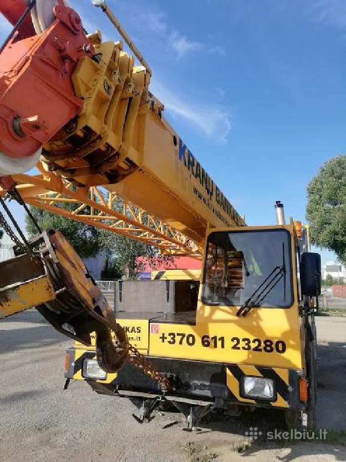Krano nuoma, automobilinio krano nuoma - nuotraukos Nr. 2