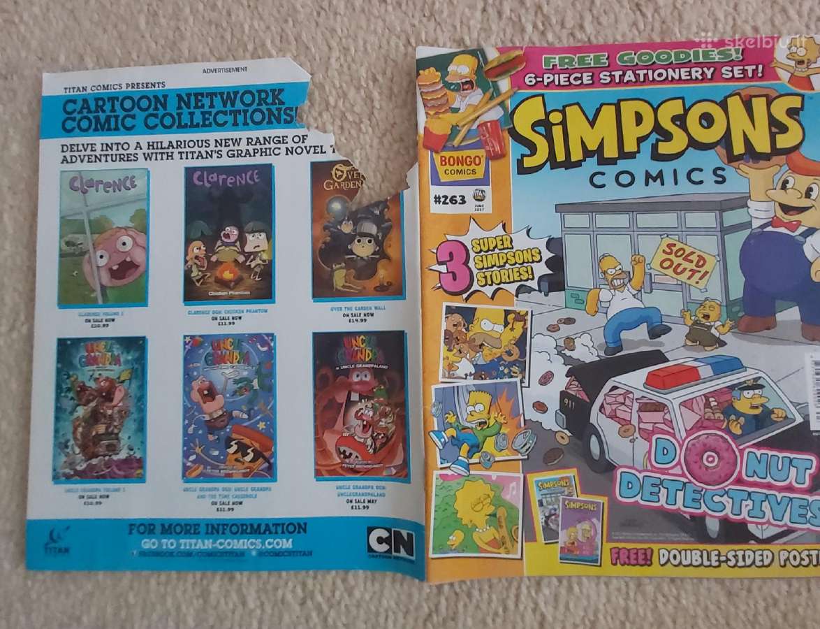 Simpsons comics žurnalai - nuotraukos Nr. 5