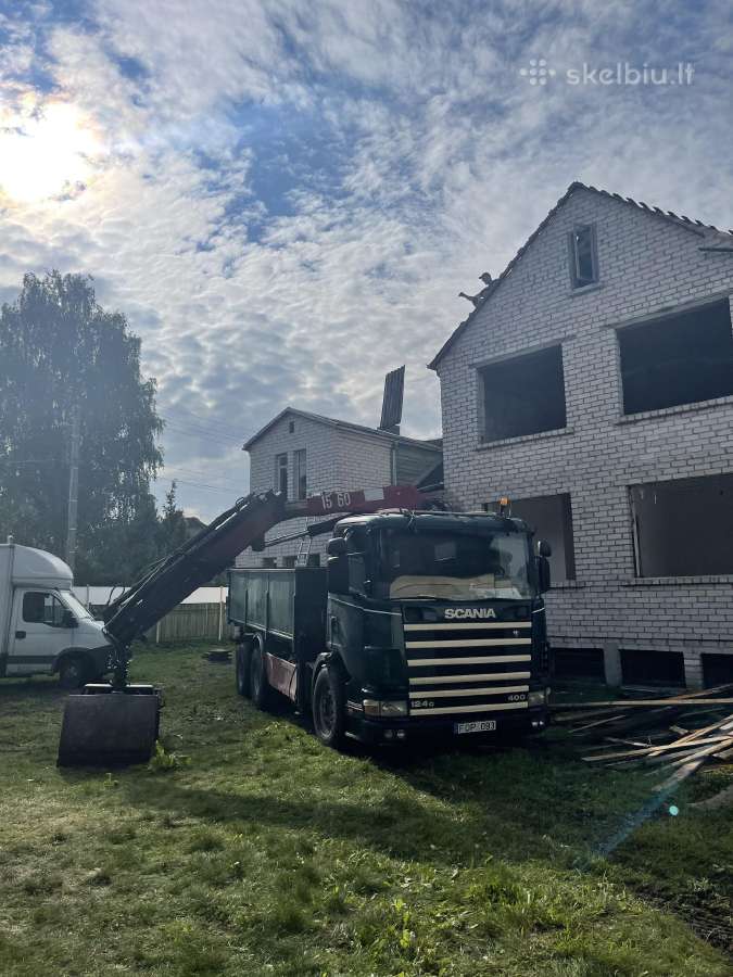 Savivartis Su kranu nuoma gruzo saku isvežimas - nuotraukos Nr. 15