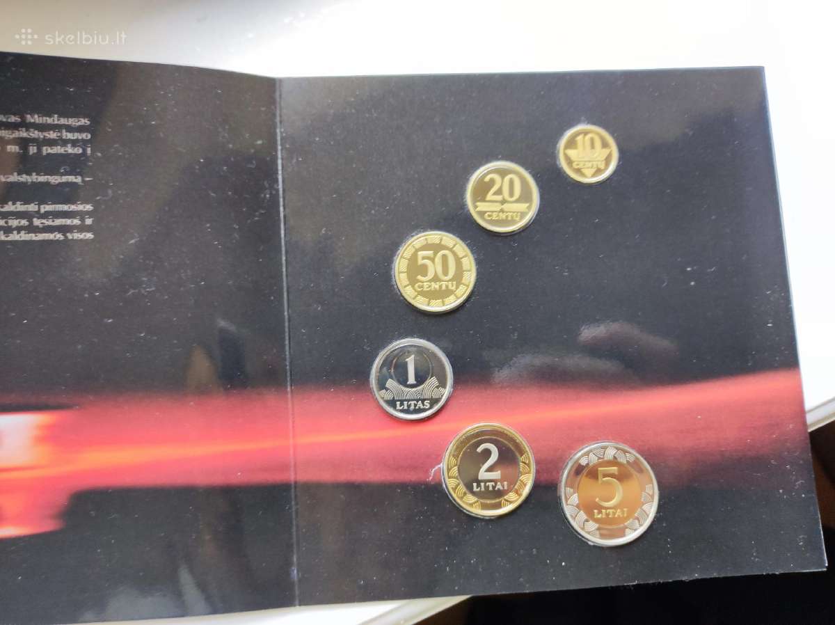 2003 metų laidos apyvartinių monetų numizmatinis