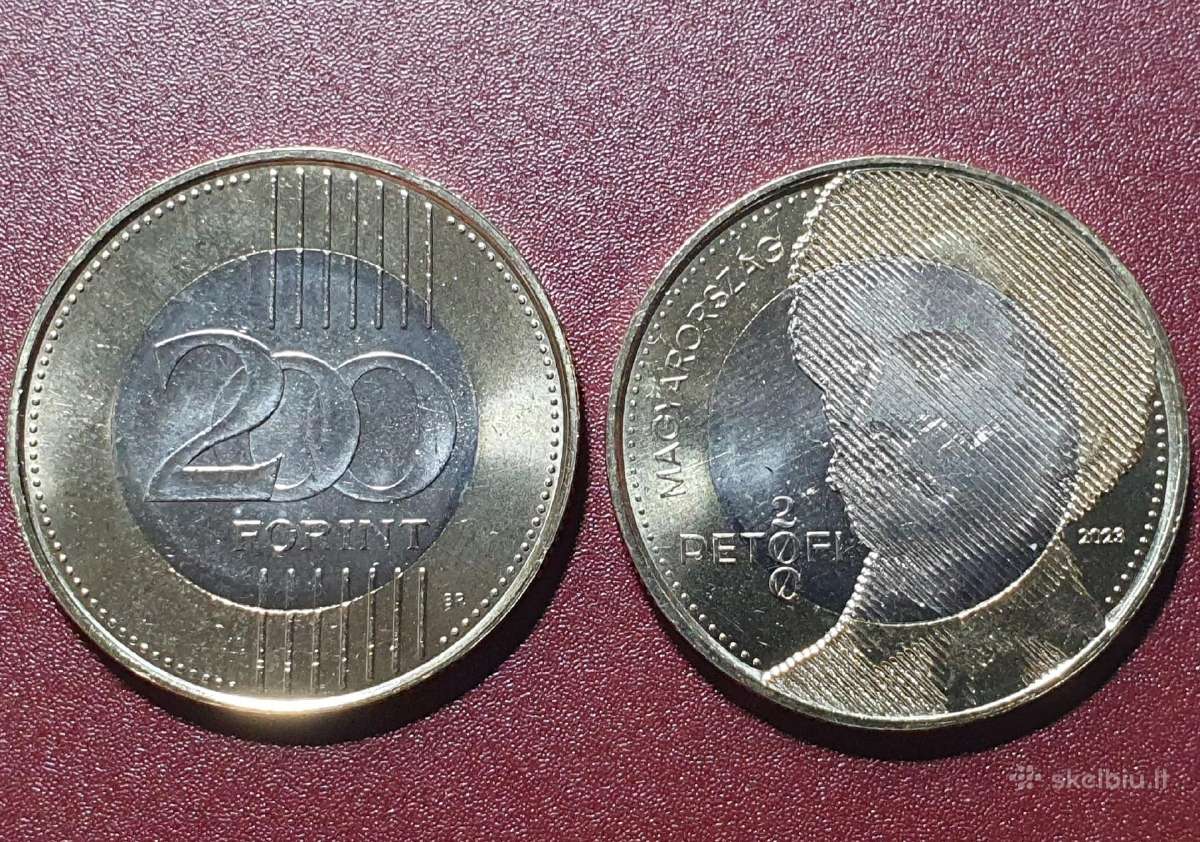 Vengrija 200 Forintų, 2023 Sandor Petofi 200 Metų