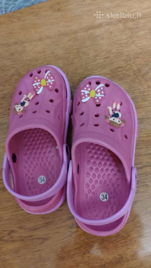 Mergaitiškos crocs šliapetės