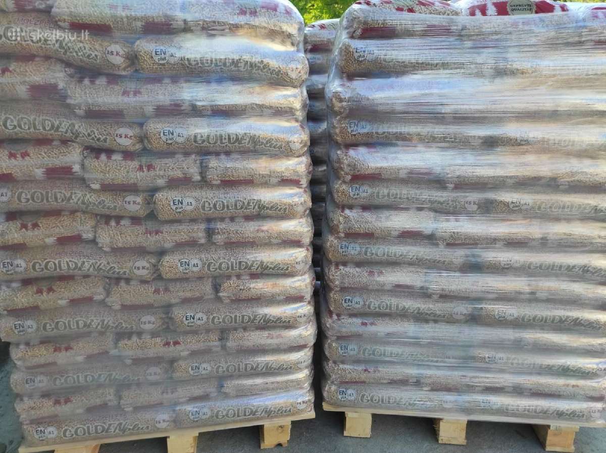 Medzio pjuvenu briketai 960 kg 350 Eur - nuotraukos Nr. 12