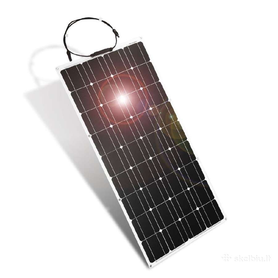 Saulės baterijos komplektas su valdikliu 200w 100a - nuotraukos Nr. 4
