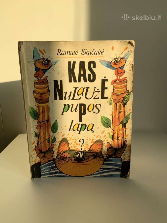 Knyga - Kas nulaužė pupos lapa