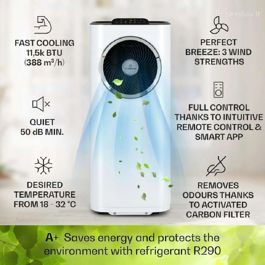 Klarstein Kraftwerk Eco Smart oro kondicionierius - nuotraukos Nr. 2