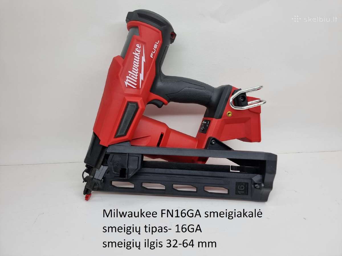 Milwaukee Viniakalės M18 M12 Ffn Ffn21 Fncs18gs ir - nuotraukos Nr. 9