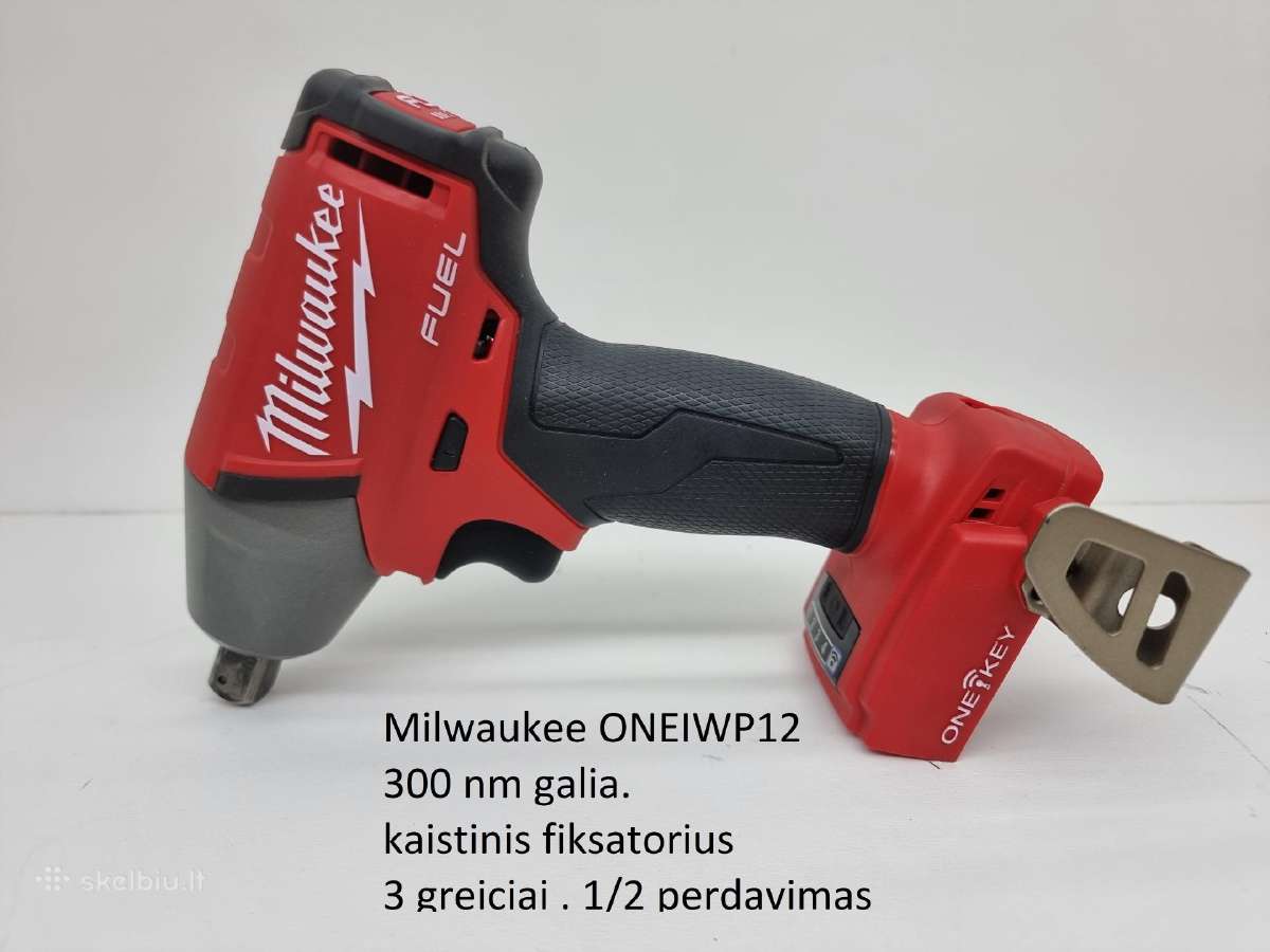 Fmtiw2f12 880 nm smūginis veržliasukis Milwaukee - nuotraukos Nr. 21