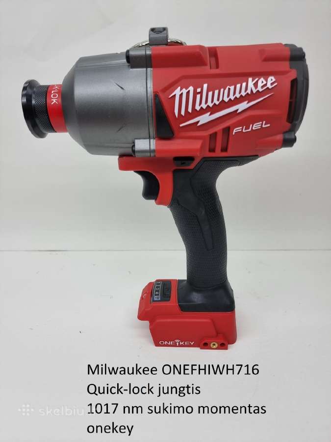 Fmtiw2f12 880 nm smūginis veržliasukis Milwaukee - nuotraukos Nr. 36