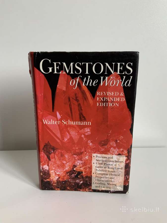 Knyga - Gemstones of the World, Mineralai Akmenys