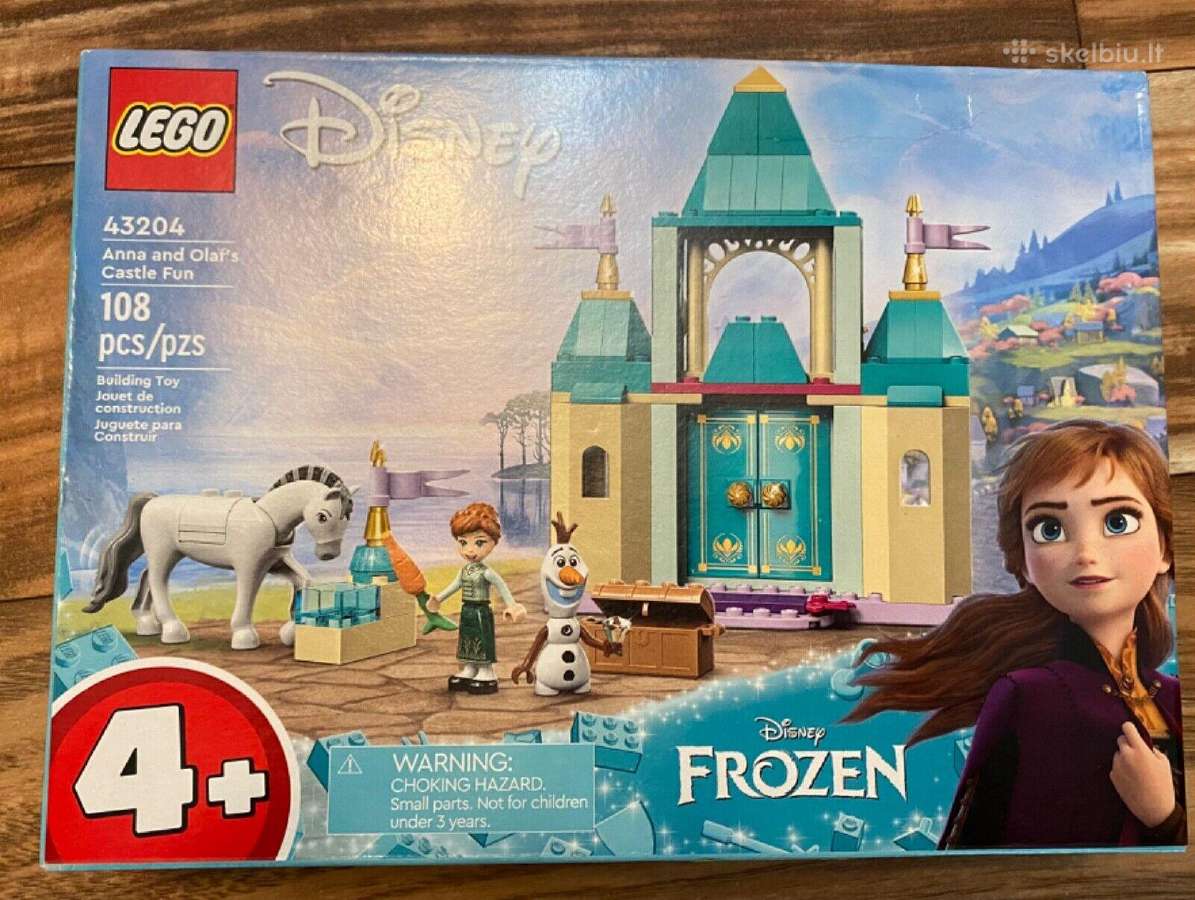 Lego Disney Anos ir Olafo pramogos pilyje 43204