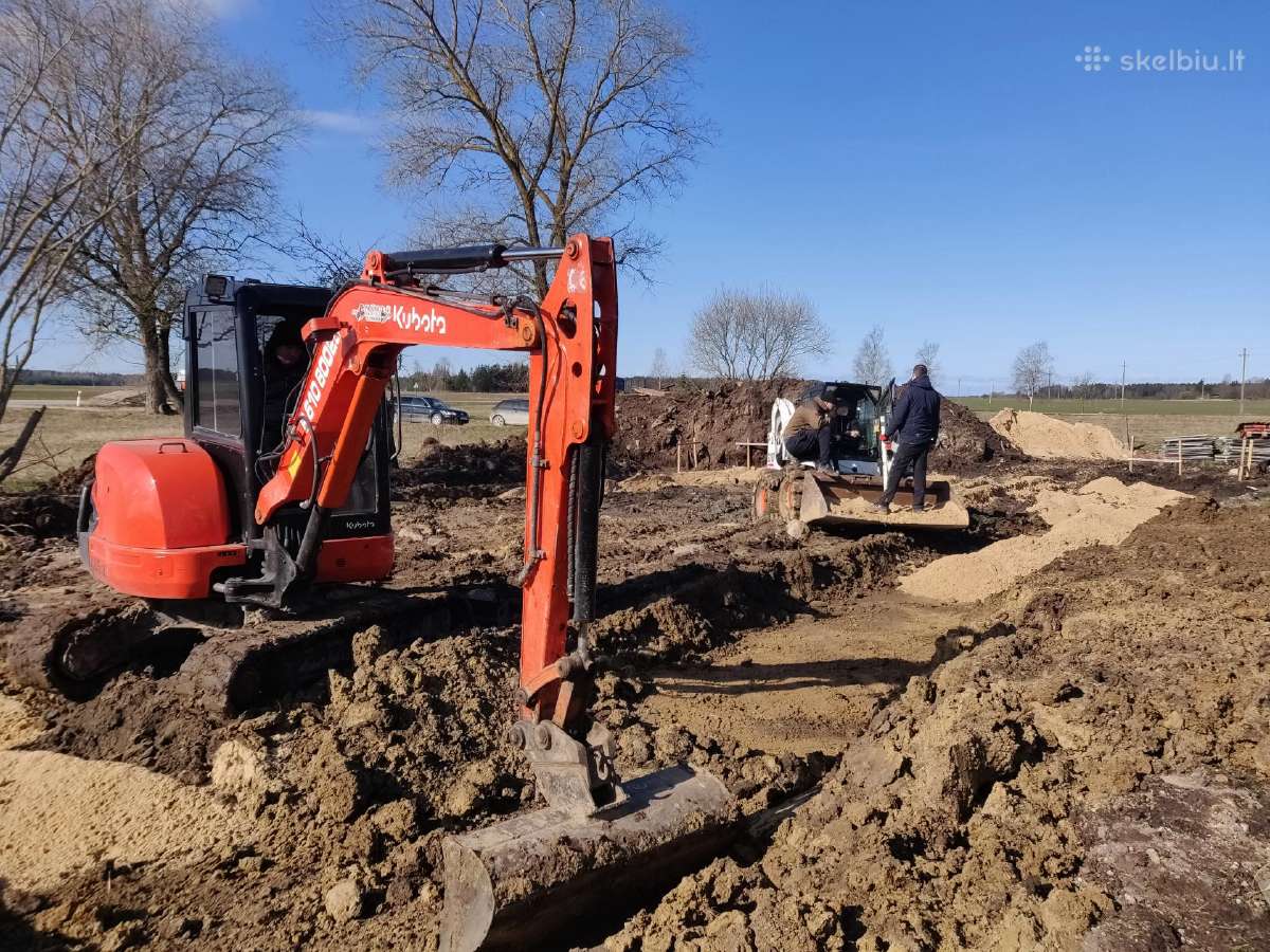 Polinių gręžtinių pamatų įrengimas Klaipėdoje.r - nuotraukos Nr. 4