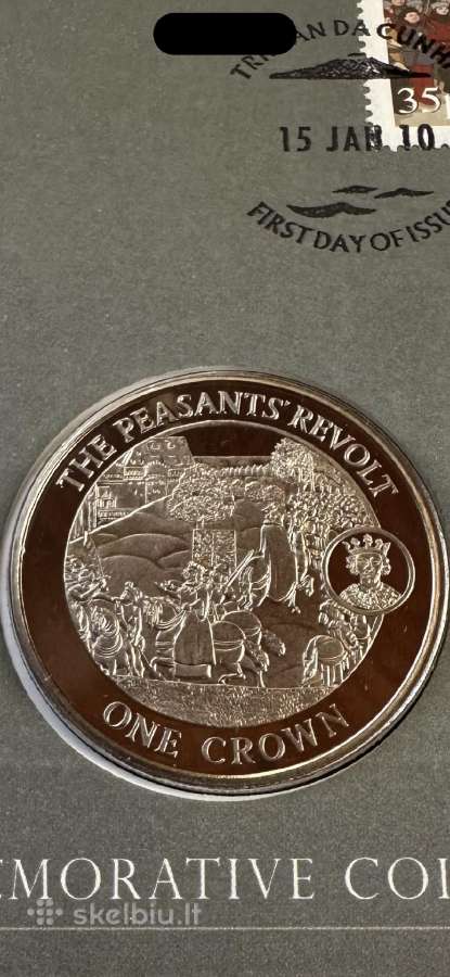 Monete Gibraltar 2009m. 1 krona, cu-ni