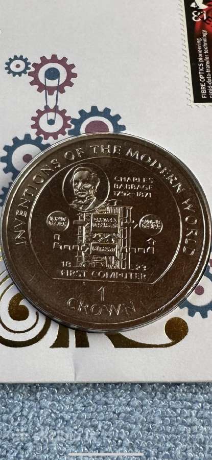 Moneta Isle of Man 1995m. 1 krona, cu-ni