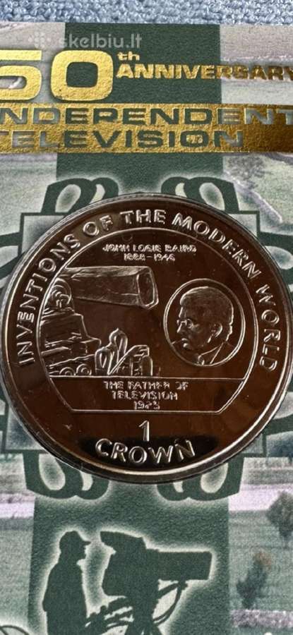 Moneta Isle of Man 1995m. 1 krona, cu-ni