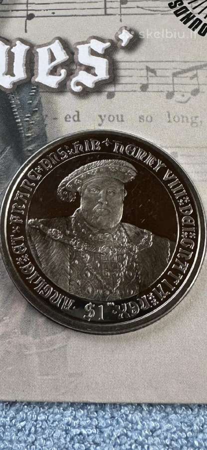 Moneta B. Virgin isl. 2007m. 1 dollar, cu-ni