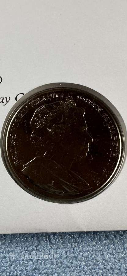 Moneta B.virgin isl. 2006m. 1 dollar, cu-ni - nuotraukos Nr. 2