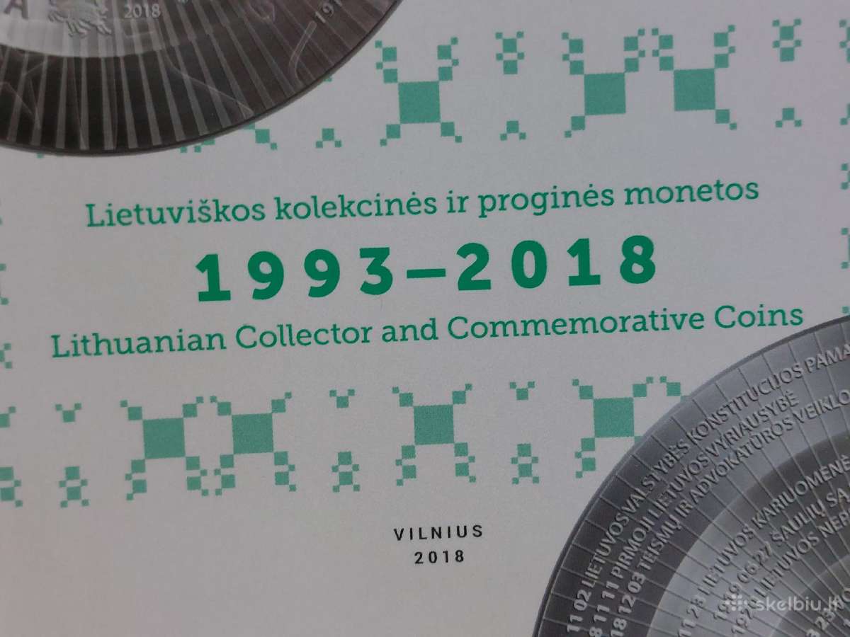 Lietuviškas katalogas : Litai-euro 1993 - 2018 m. - nuotraukos Nr. 2