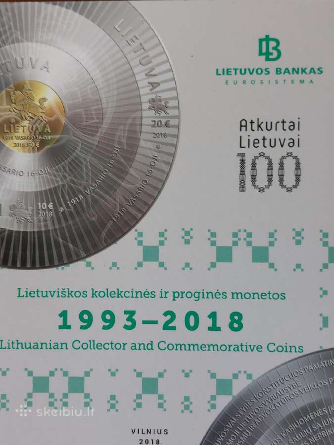 Lietuviškas katalogas : Litai-euro 1993 - 2018 m. - nuotraukos Nr. 10