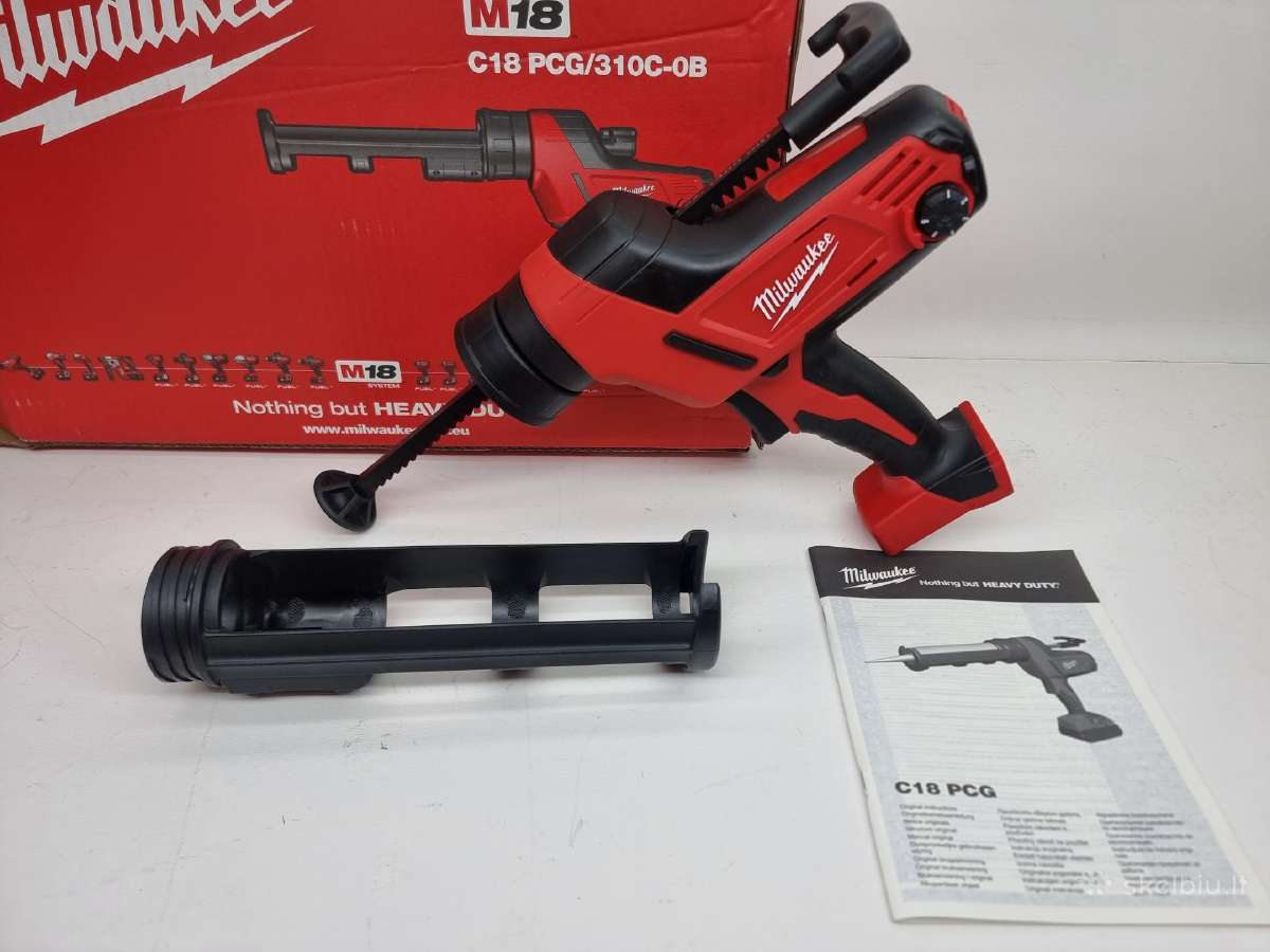 Akumuliatorinis silikono pistoletas Milwaukee C18